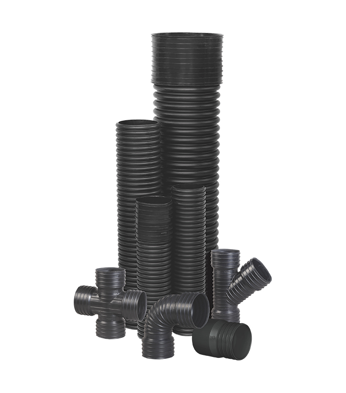 Ultra Plus DWC Structured Wall Pipes & Fittings - DWC Pipes